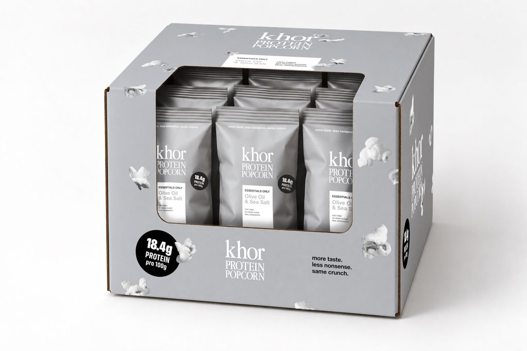 Protein Popcorn Olive Oil & Sea Salt (12 Stück)